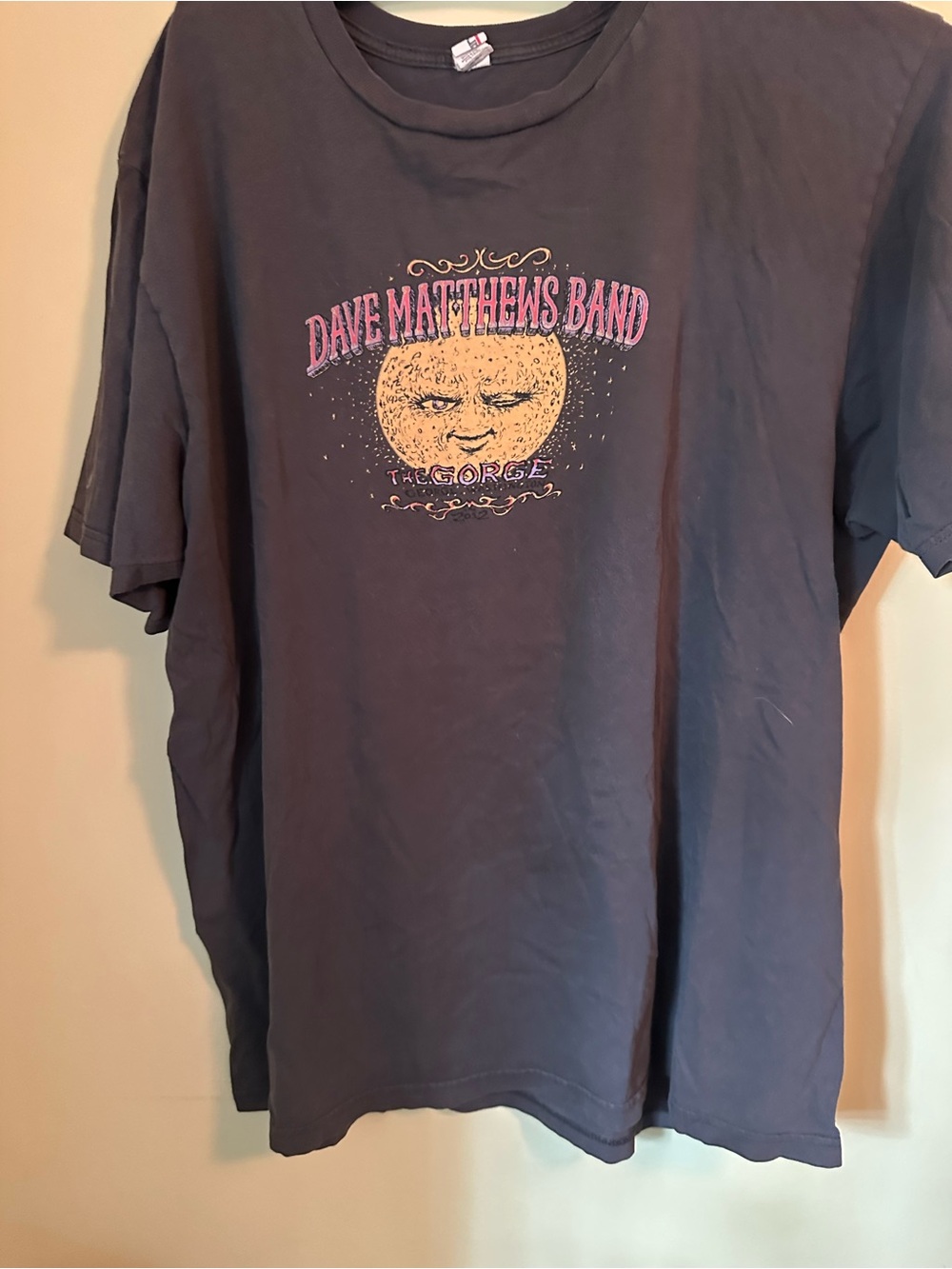 Dave Matthews Gorge Festival tshirt